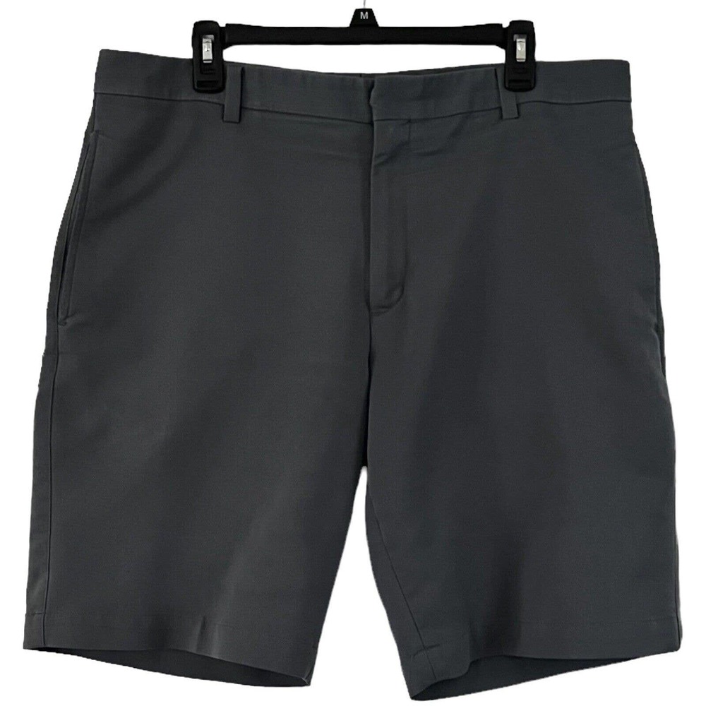 Nike Tiger Woods Collection Shorts Men's Size 36‎ Gray Flat Front Chino